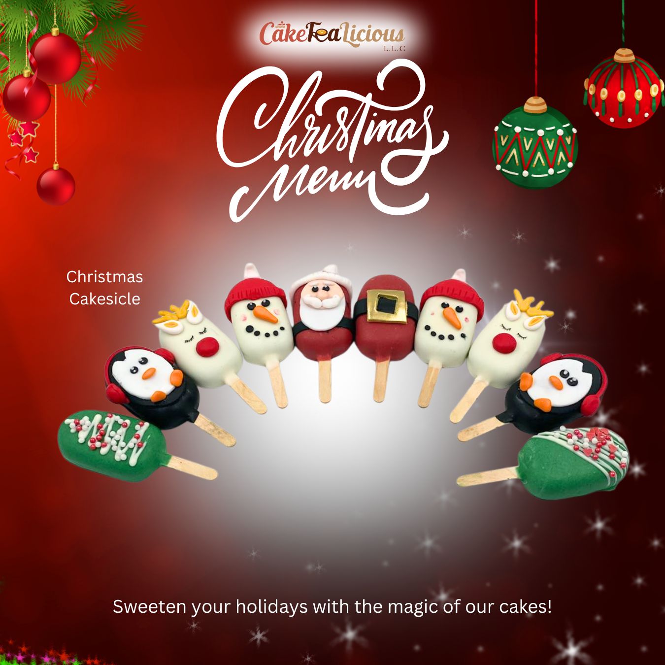 Christmas Cakesicle 2