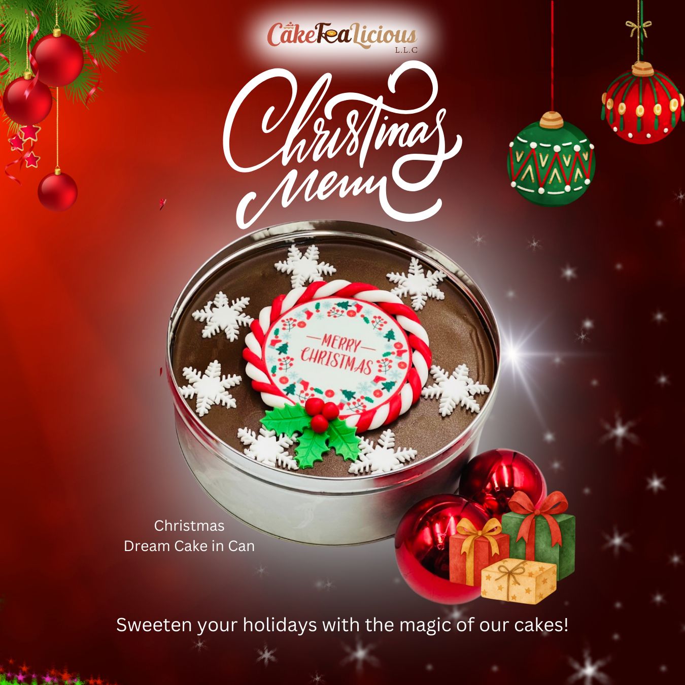 Pastel Chocolate in Can - Christmas Edition