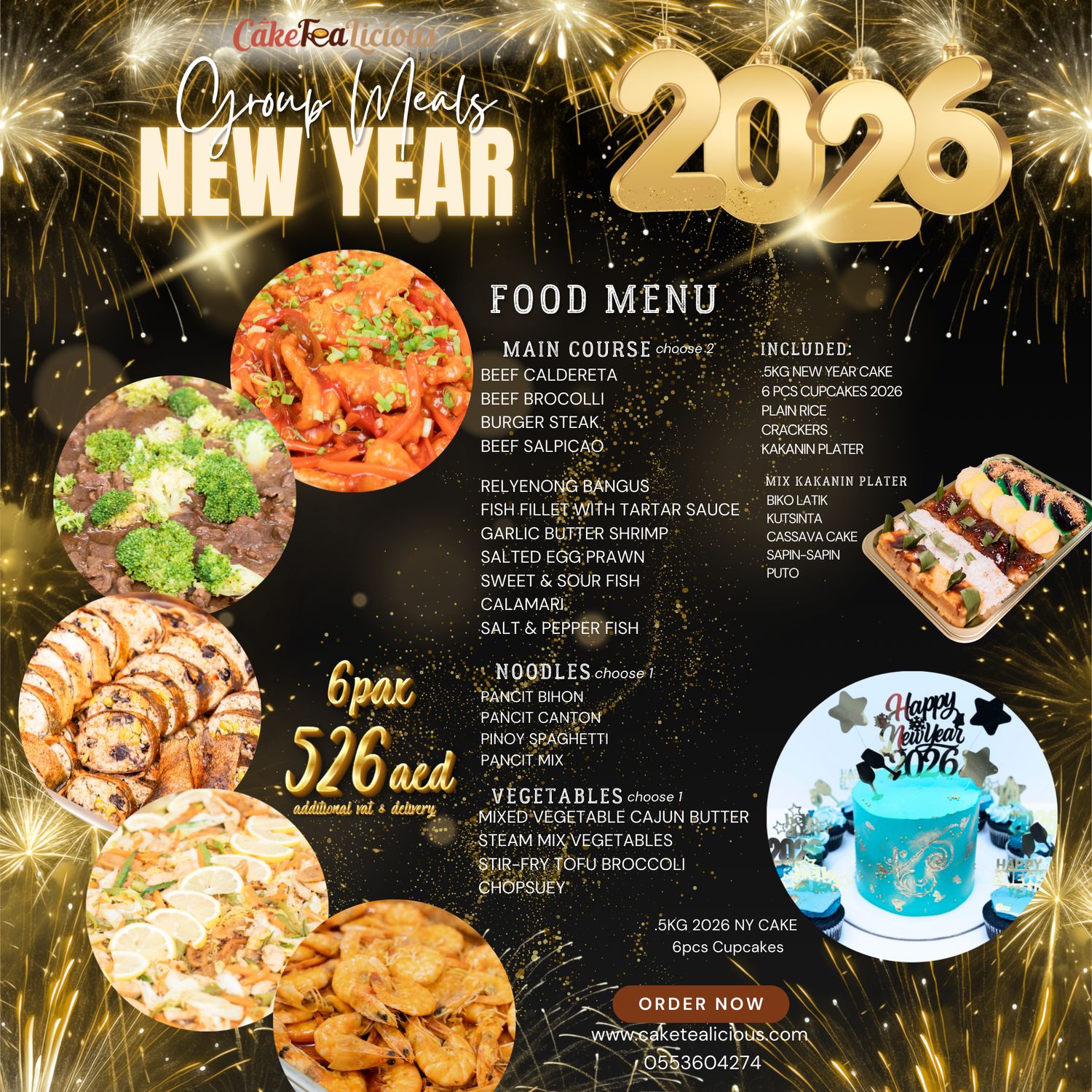 526 NEWYEAR GROUPMEALS 6pax