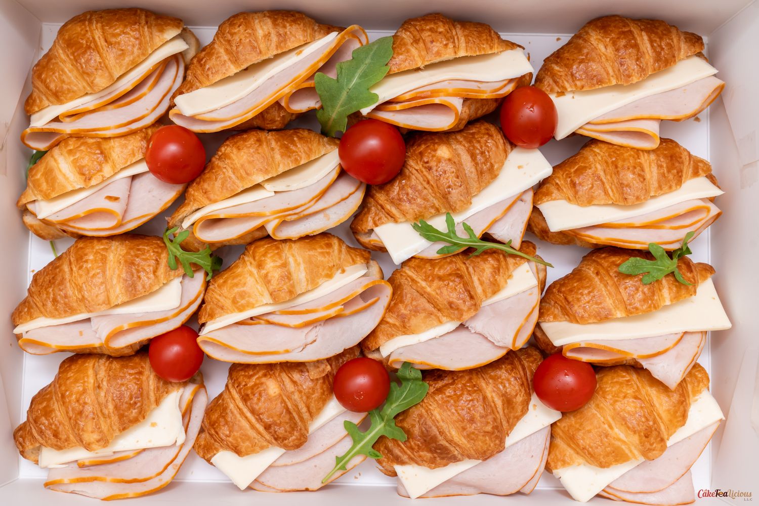 MINI CROISSANT HAM AND CHEESE