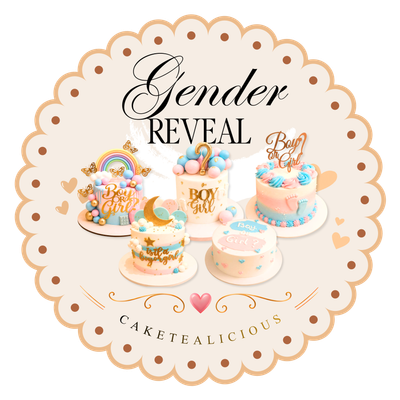 Gender Reveal Cake