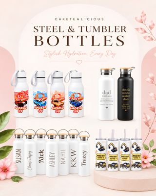 Steel &amp; Tumbler Bottles