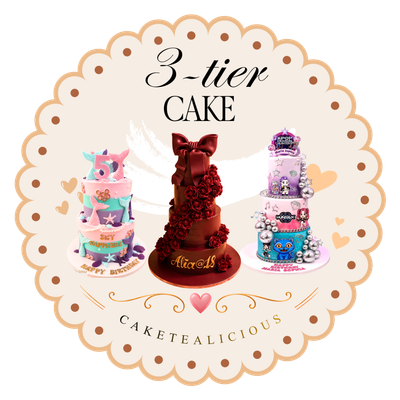 3-Tier Tower Cake