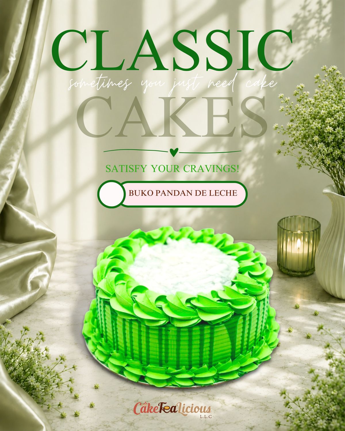 Buko Pandan de Leche