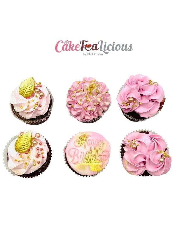 Happy Birthday Cupcakes - FOR HER