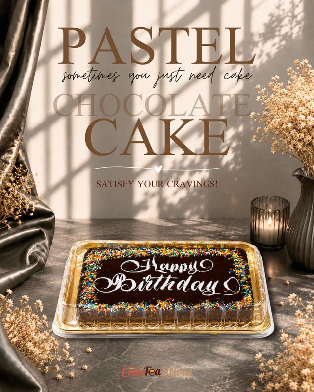 Pastel Chocolate Cake