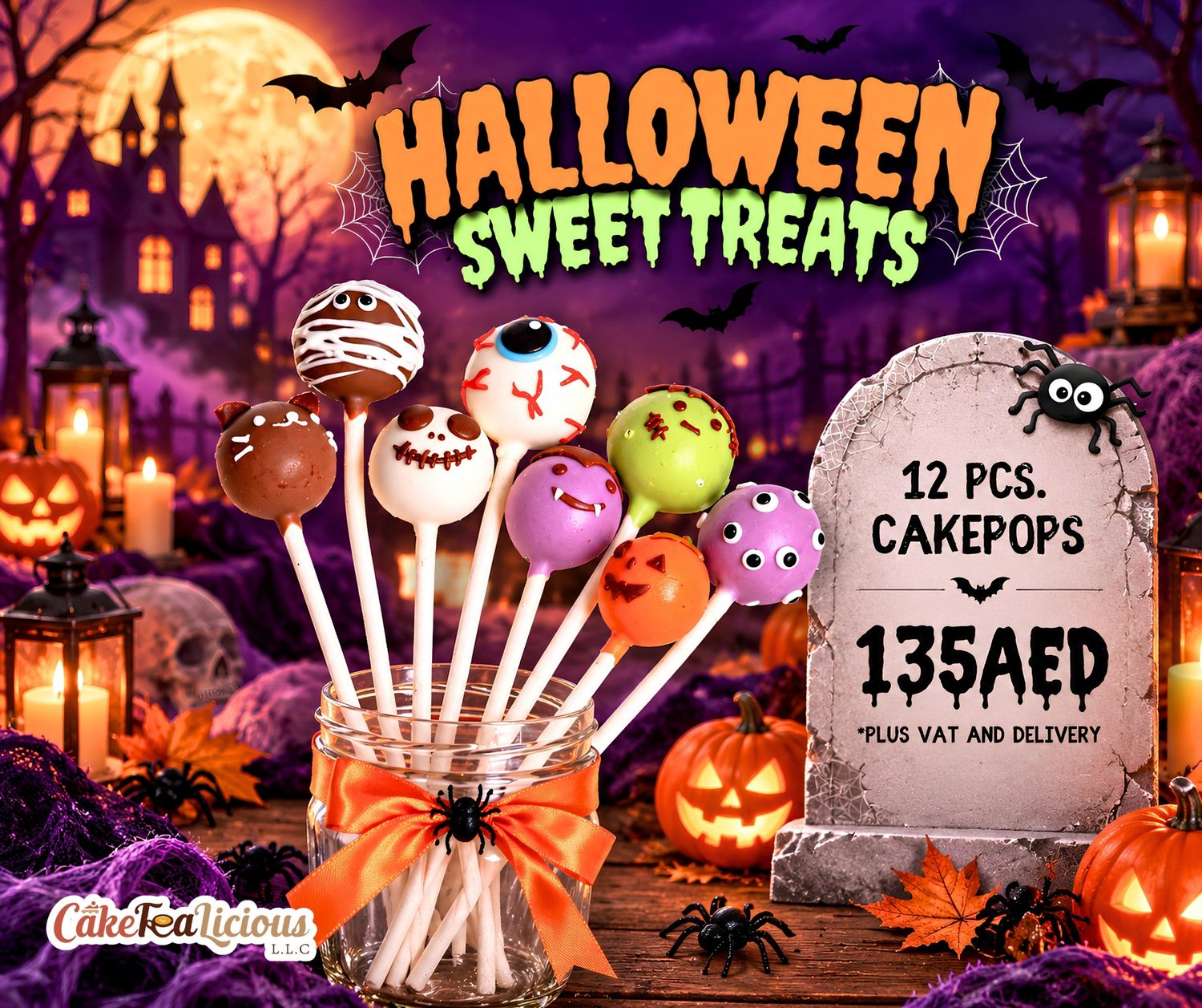 Cakepops Halloween