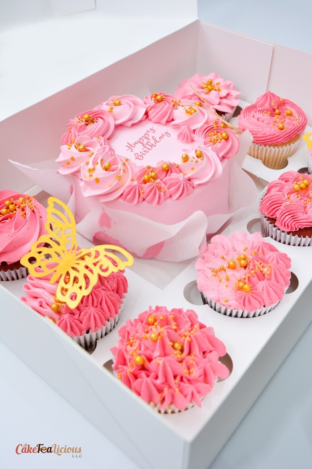 Pink Bento Cake