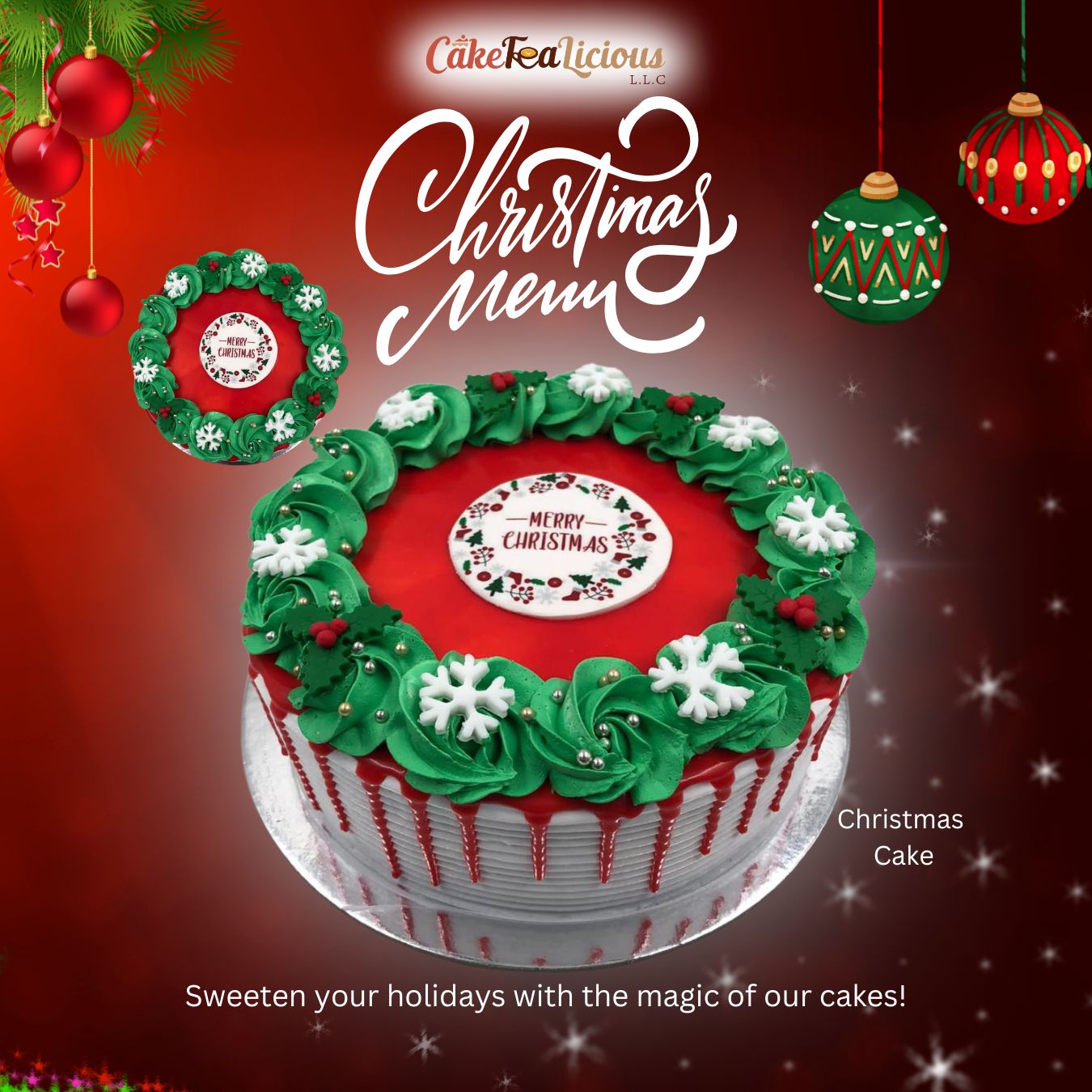 Christmas Cake 4