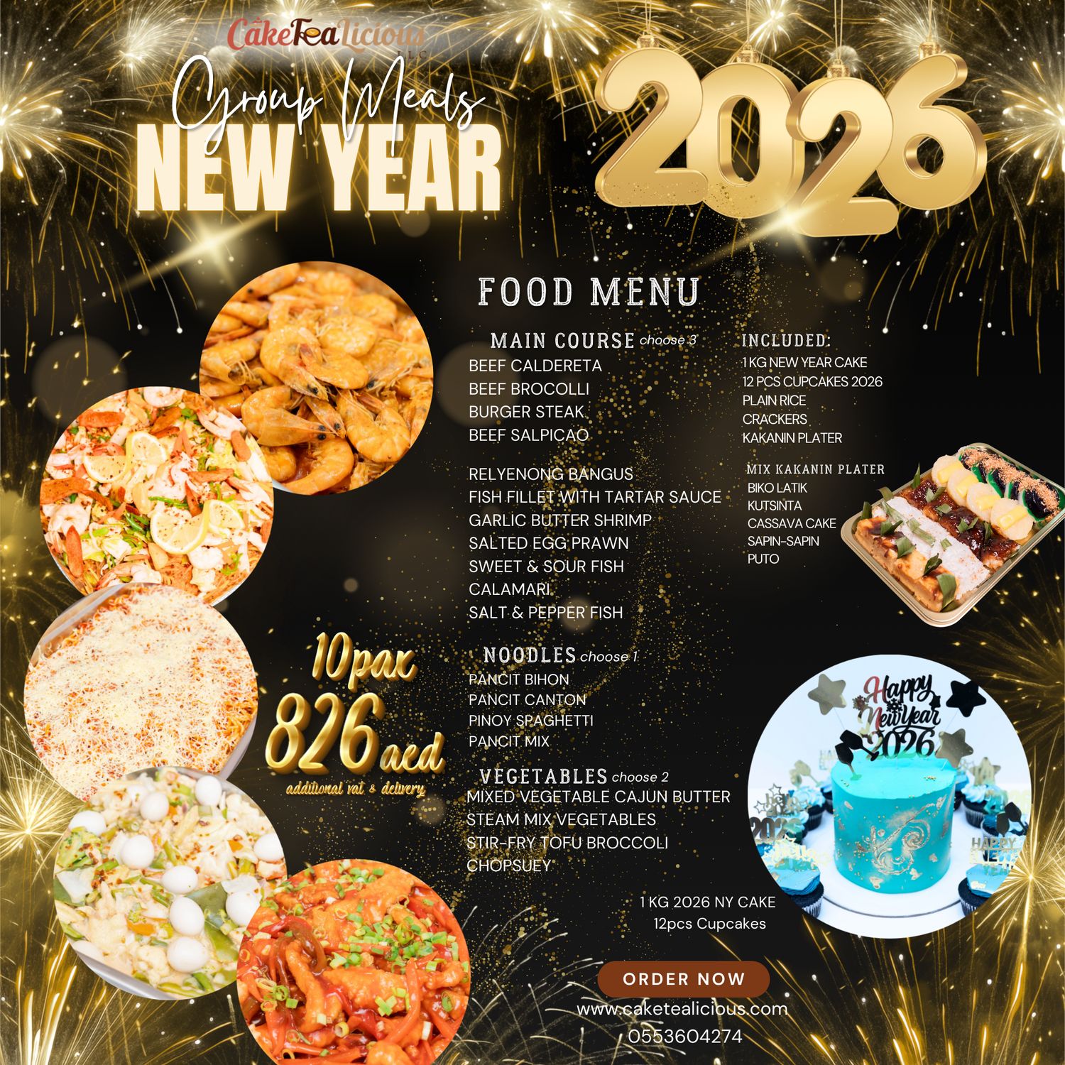 826 NEWYEAR GROUPMEALS 10pax