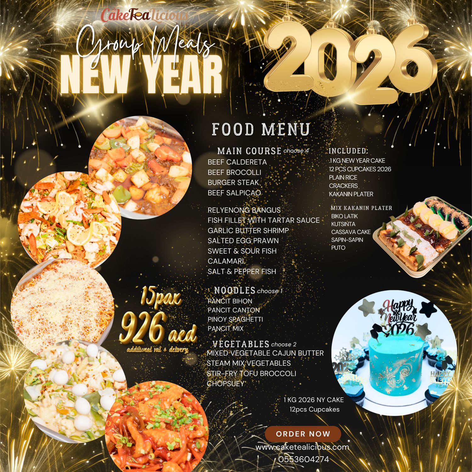 926 NEWYEAR GROUPMEALS 15pax