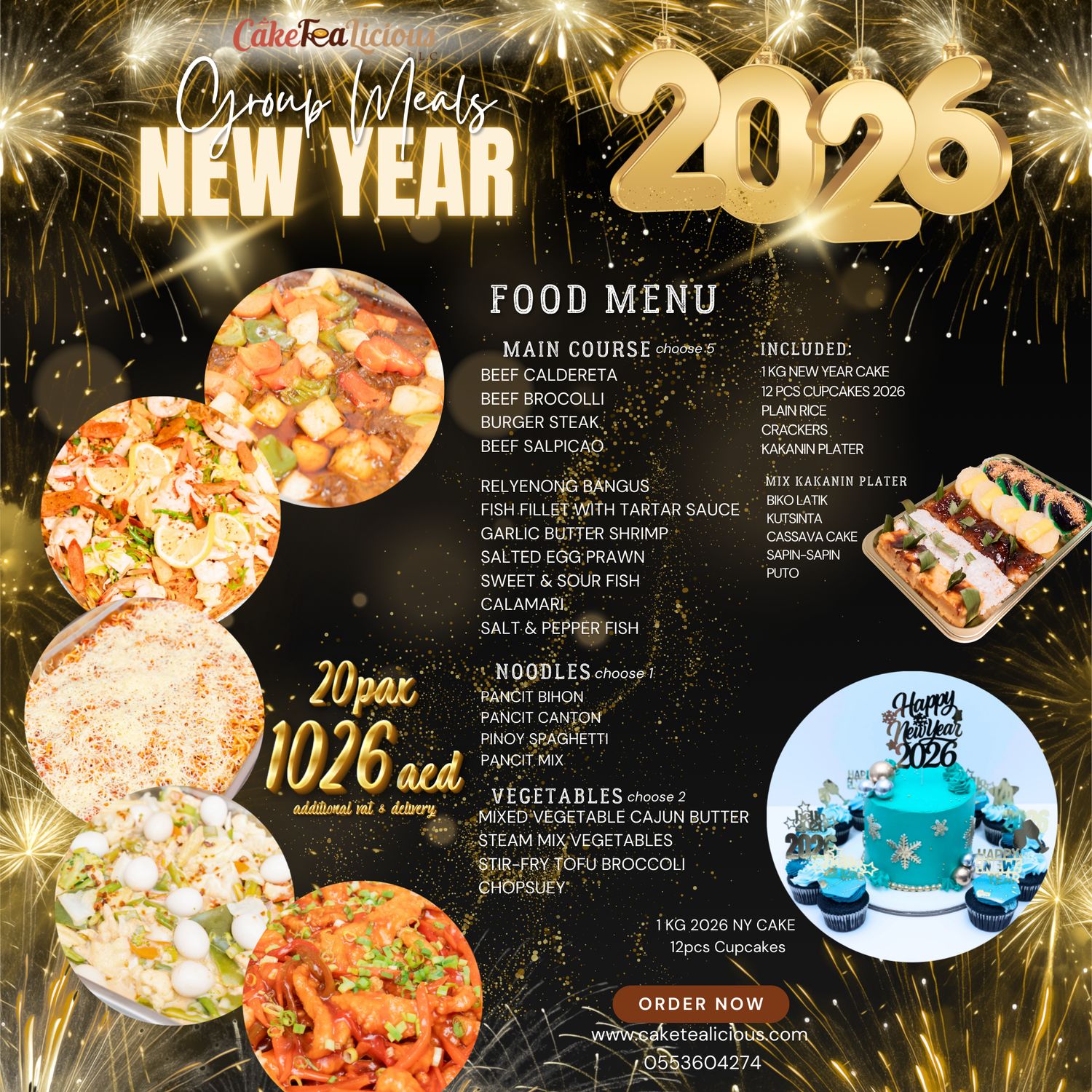 1026 NEWYEAR GROUPMEALS 20pax