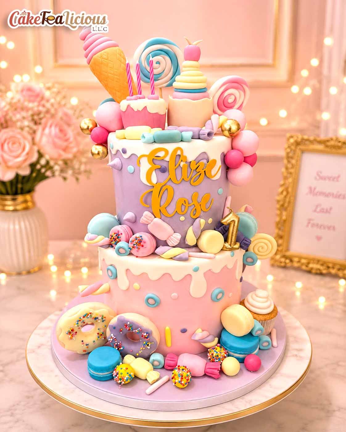 Candy Land Cake 2