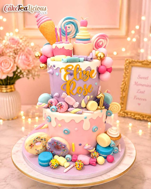 Candy Land Cake 2