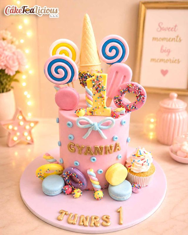 Candy Land Cake 1