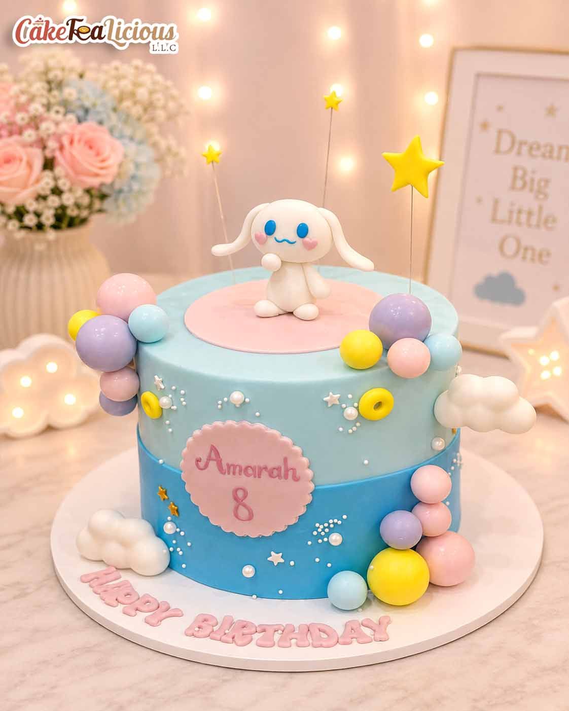 Cinnamoroll Cake 1