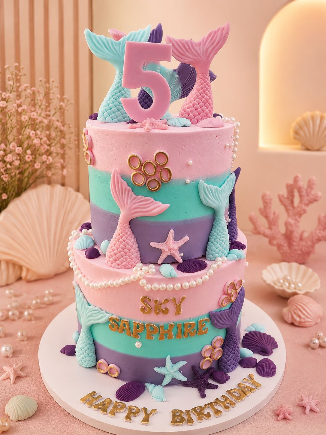 Mermaid  Cake 2