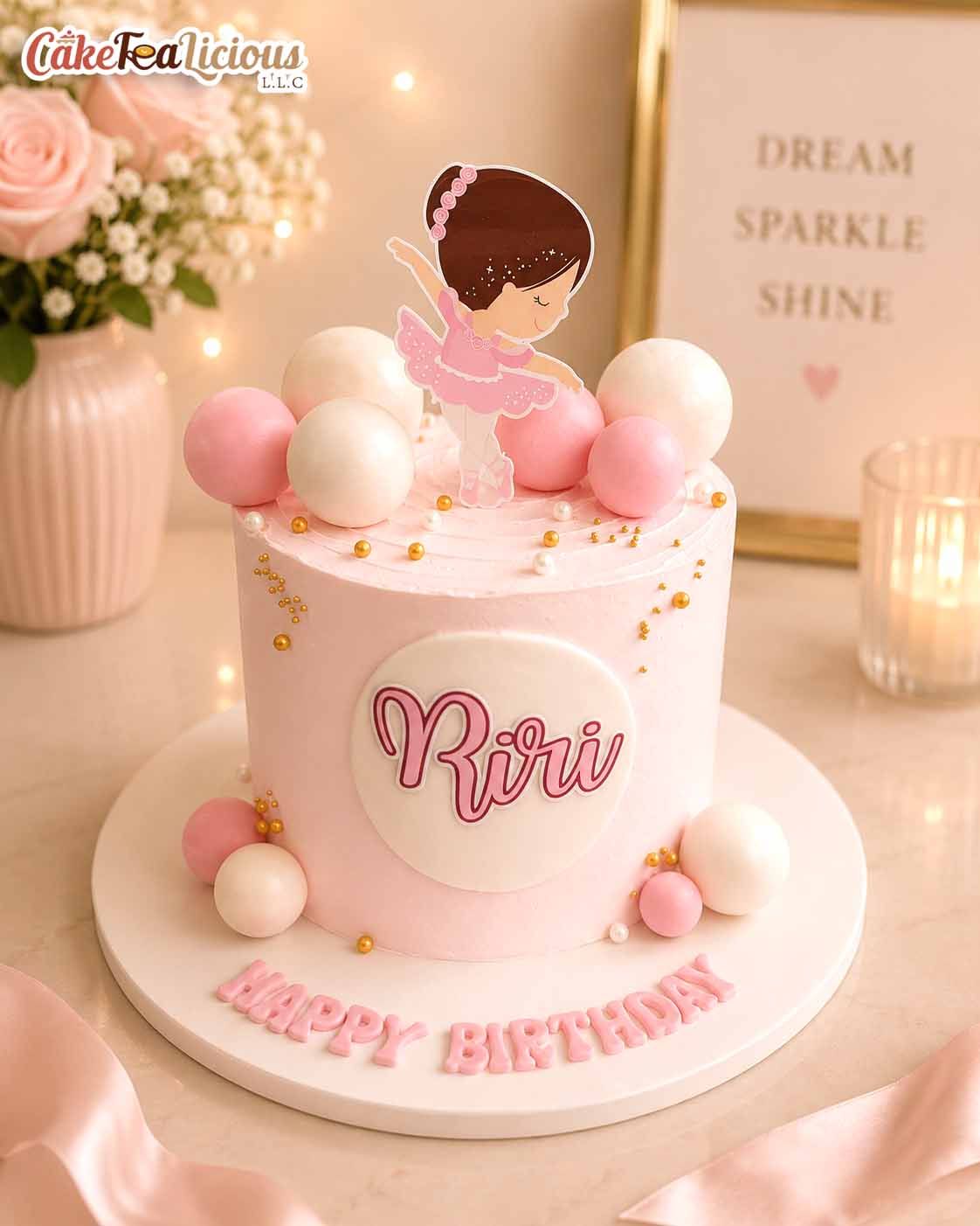 Ballerina Cake 1 Ballerina Cake 1