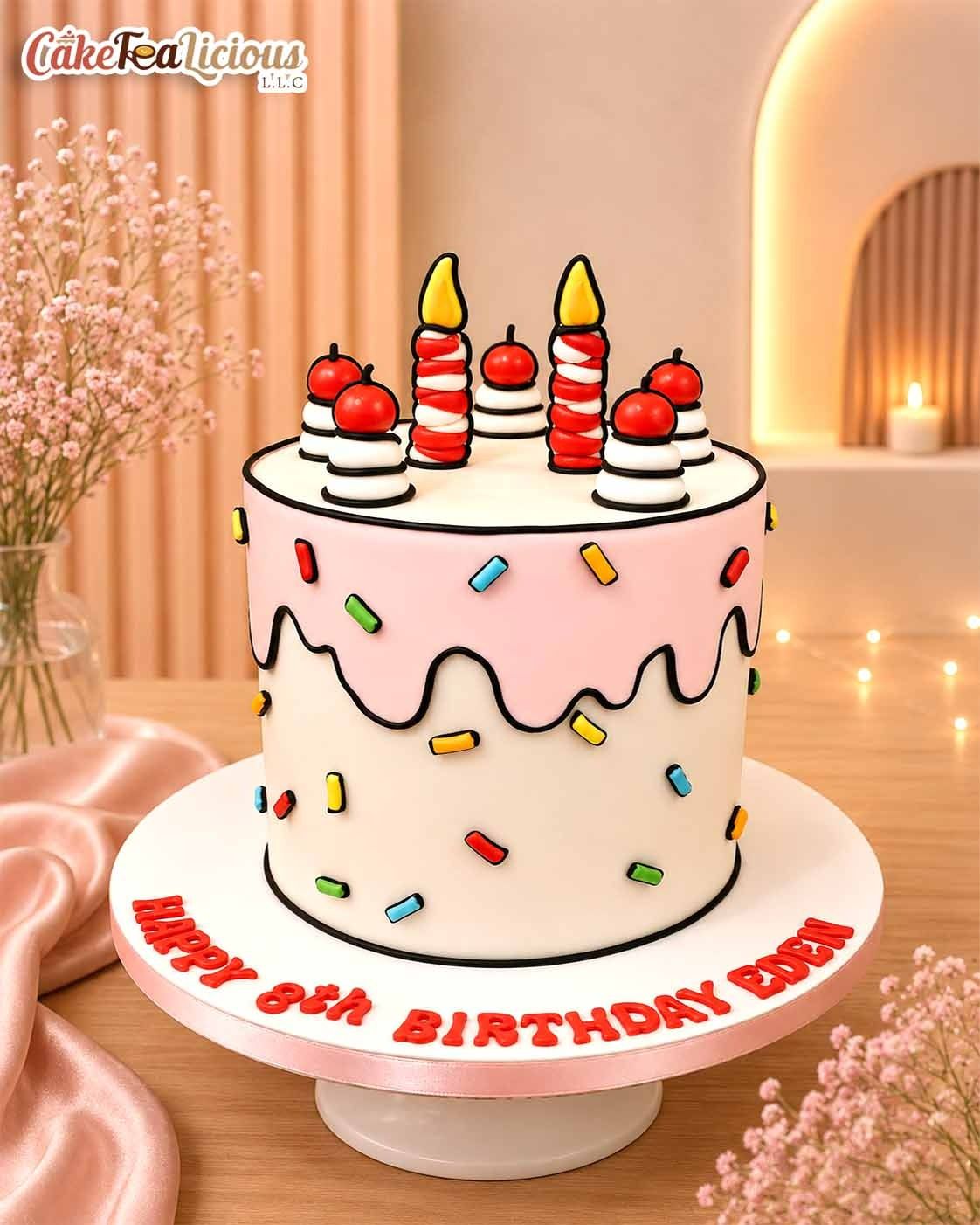 Comic Cake 1