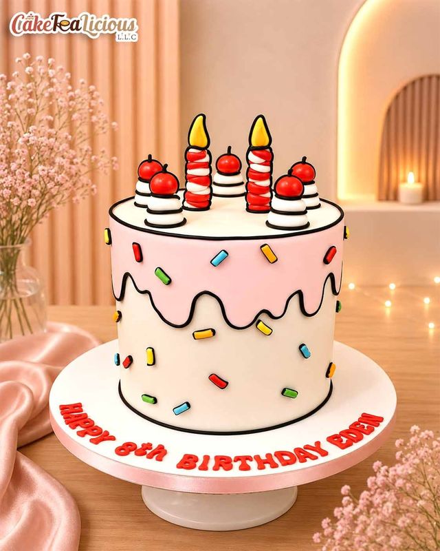 Comic Cake 1