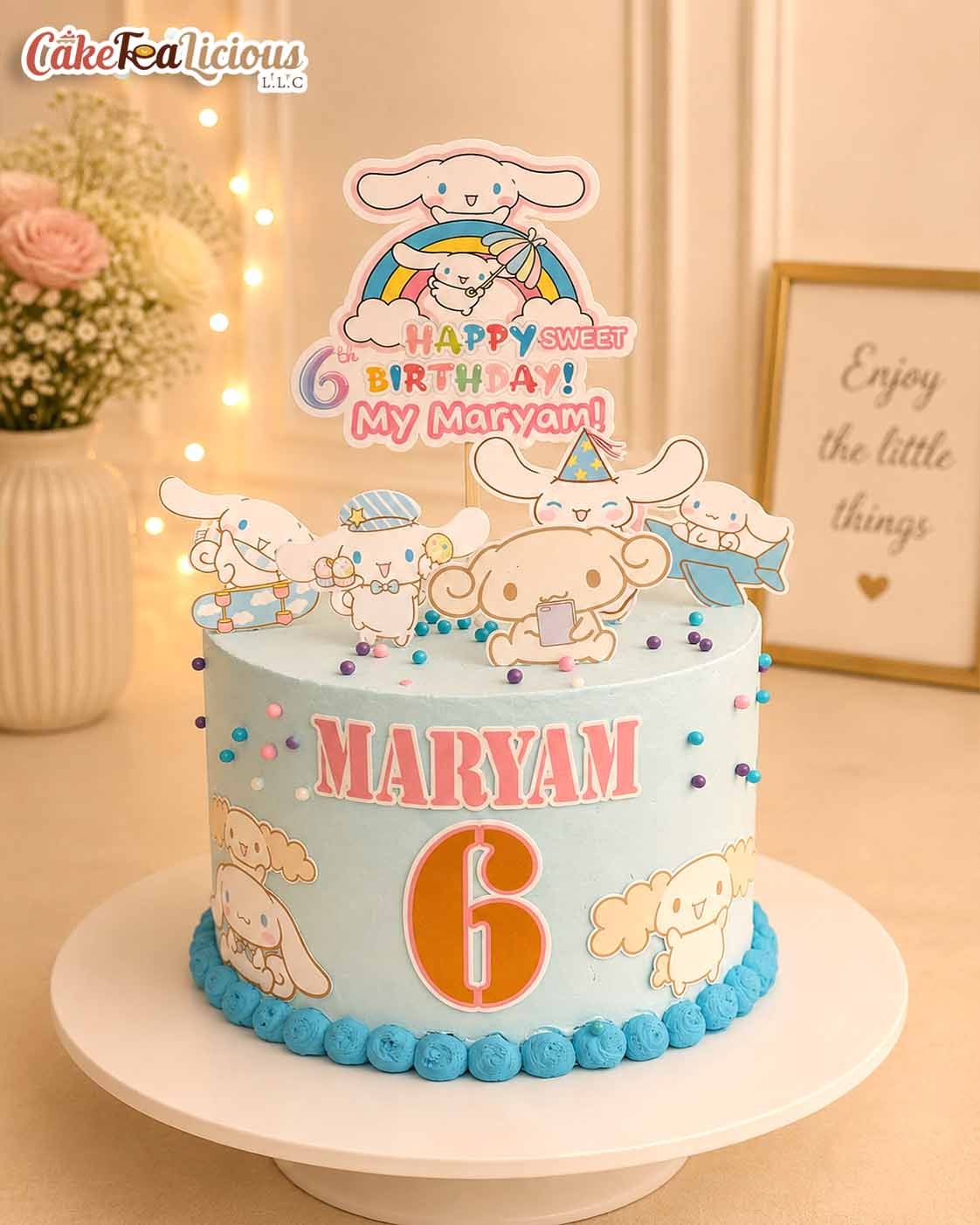 Cinnamoroll Cake 2