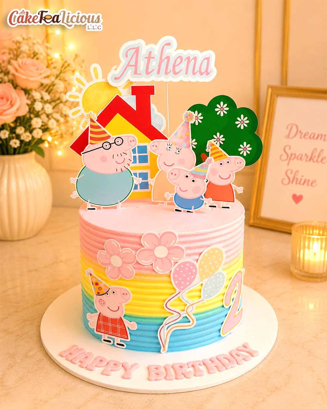 Peppa Pig Cake 1 Peppa Pig Cake 1
