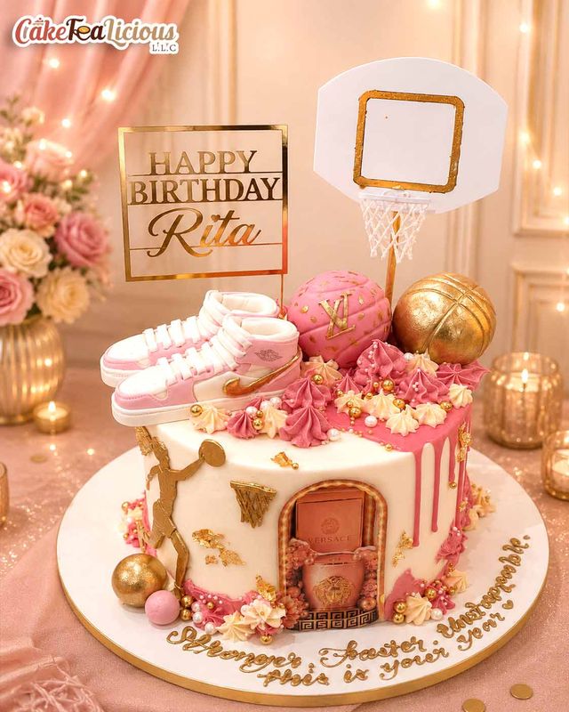 Basketball Cake 1