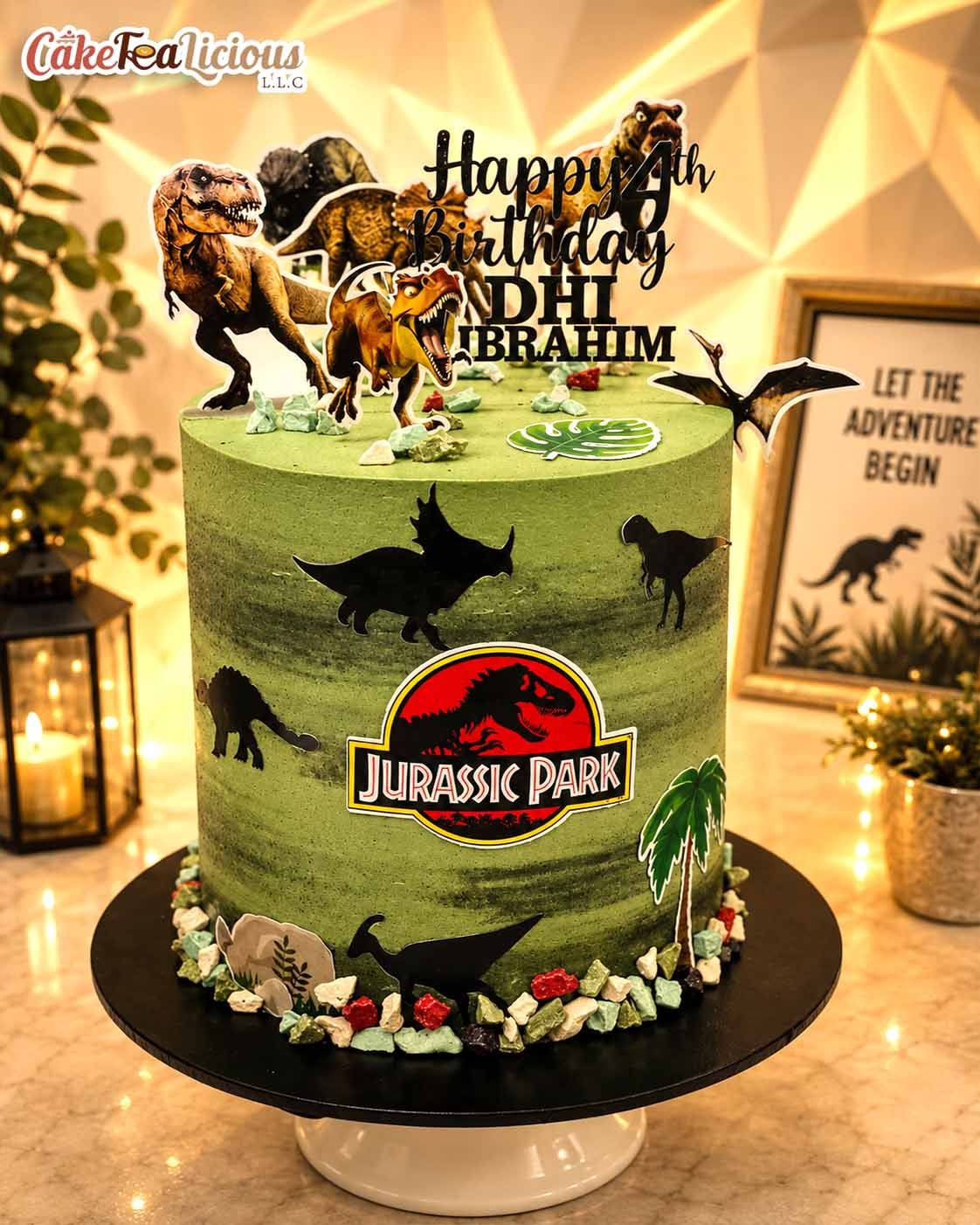Jurassic Cake 1