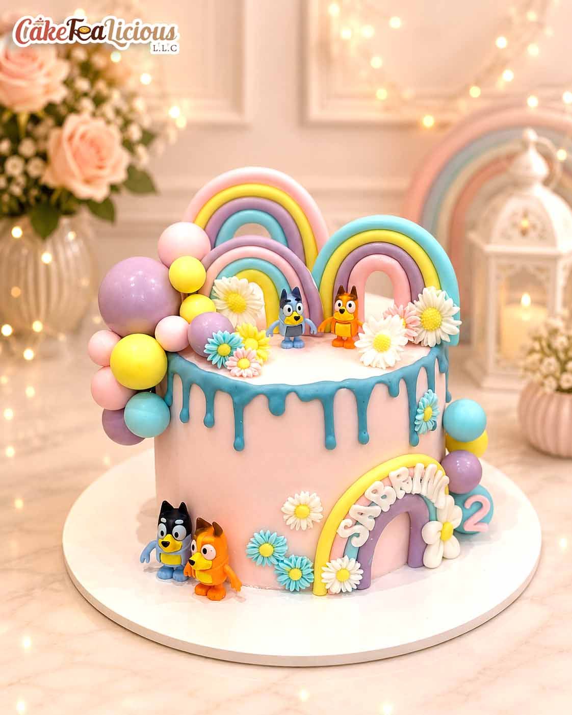 Bluey Cake 1