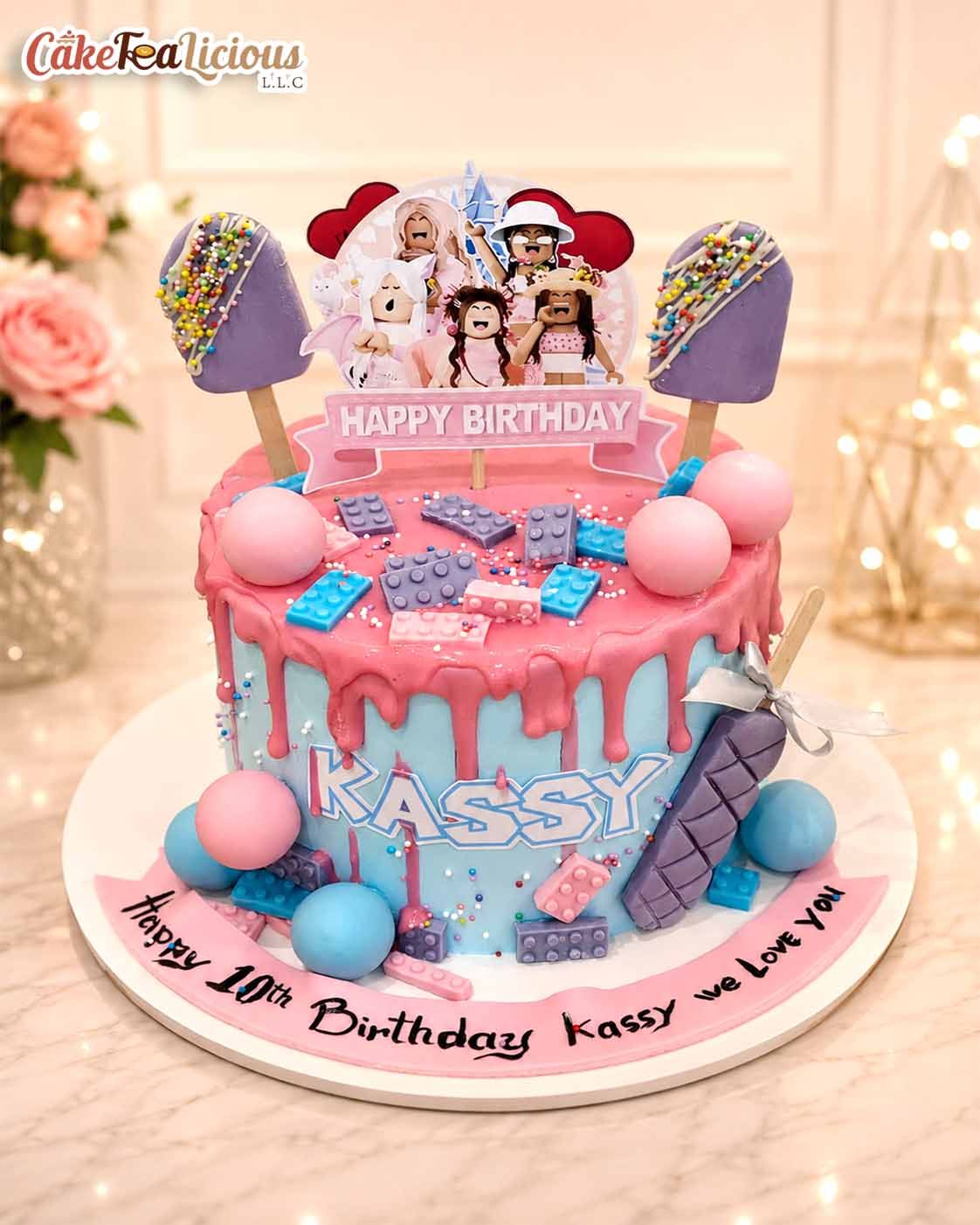Roblox Girl Cake 1