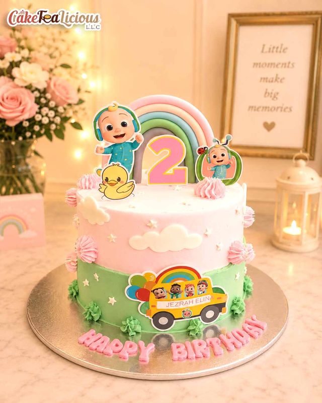 Cocomelon Cake 1