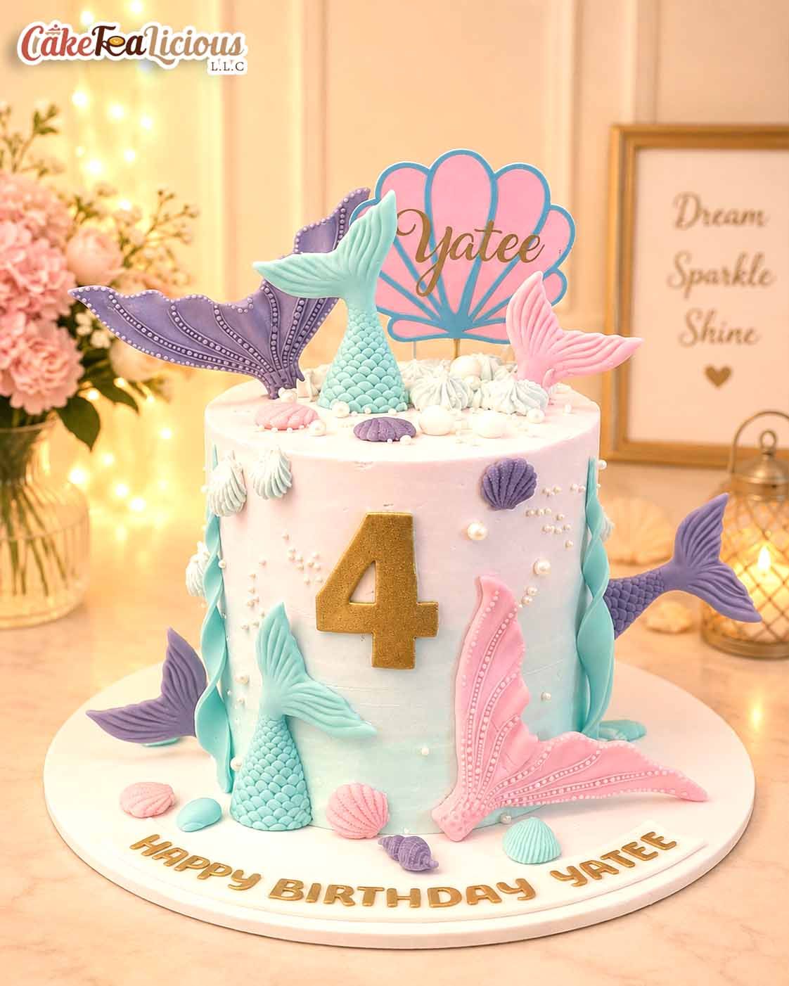 Mermaid Cake 1
