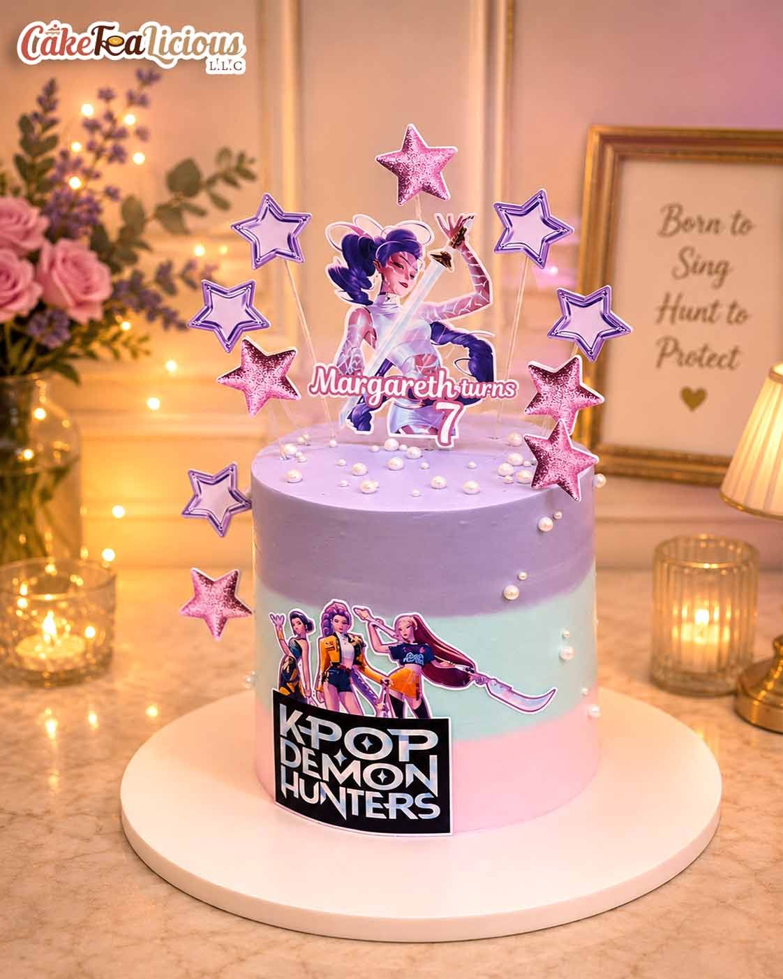 Kpop Demon Hunter Cake 4
