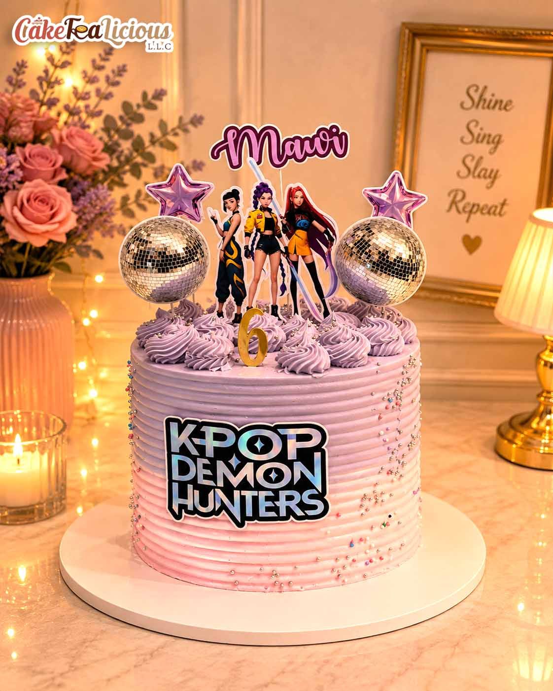Kpop Demon Hunter Cake 7
