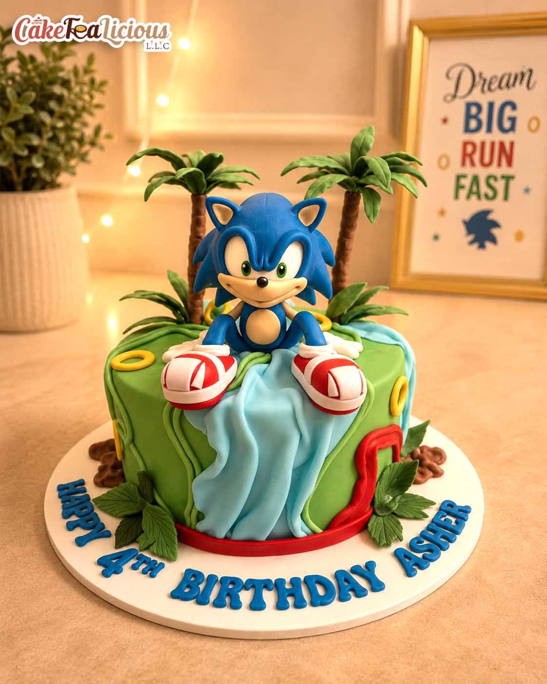 Sonic Cake 1