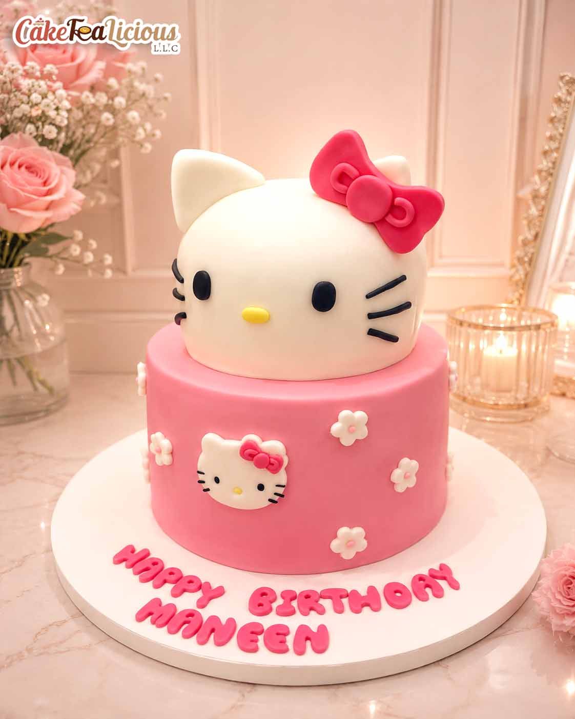 Hello Kitty Cake 1