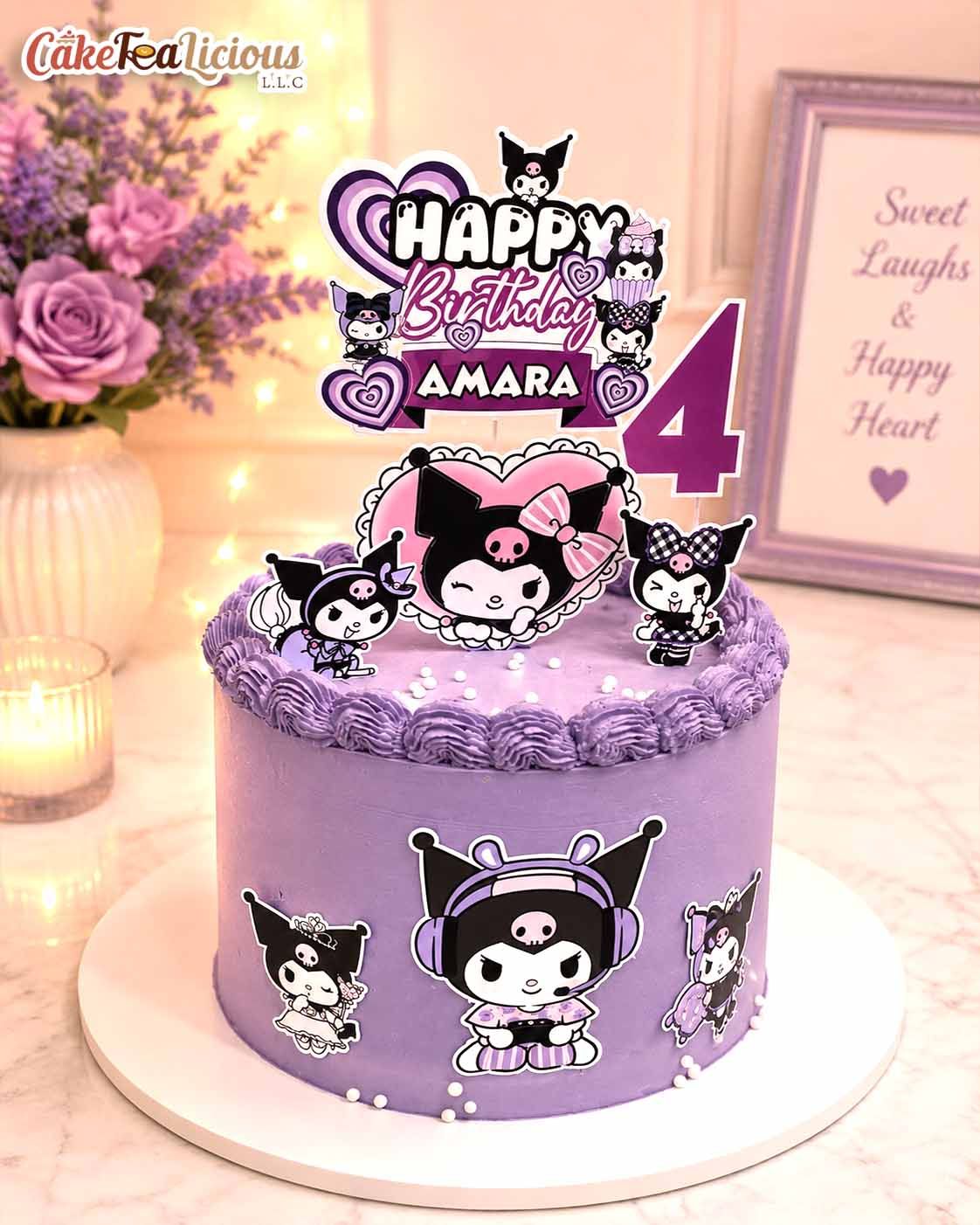 Kuromi Cake 1 Kuromi Cake 1