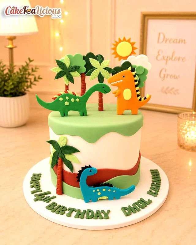 Dino Cake 4