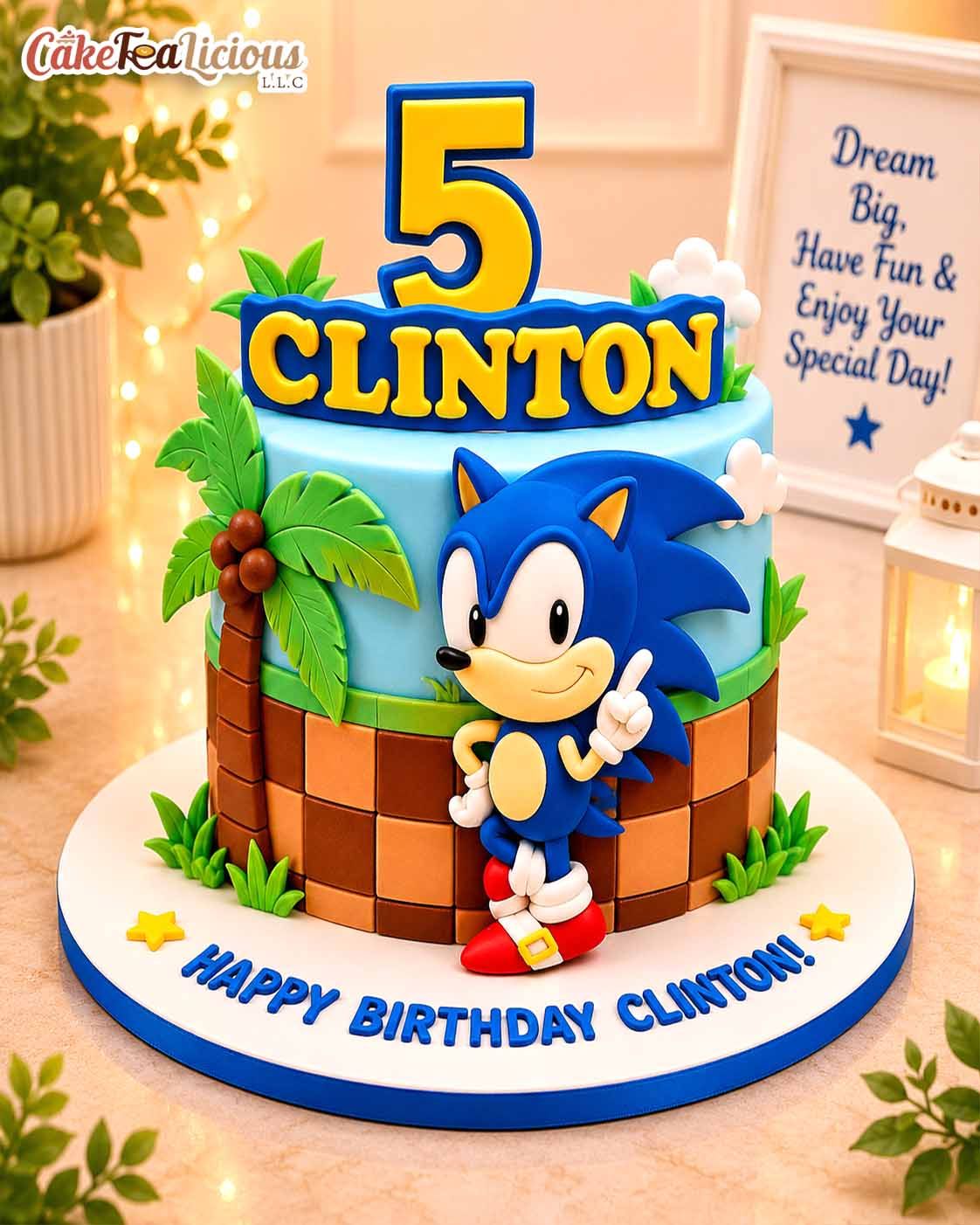 Sonic Cake 2