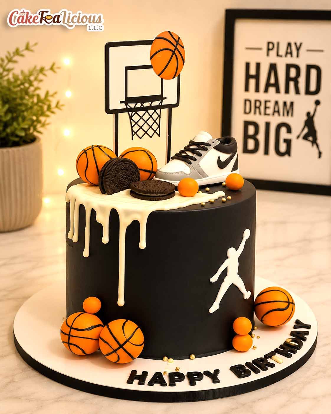Basketball Cake 2