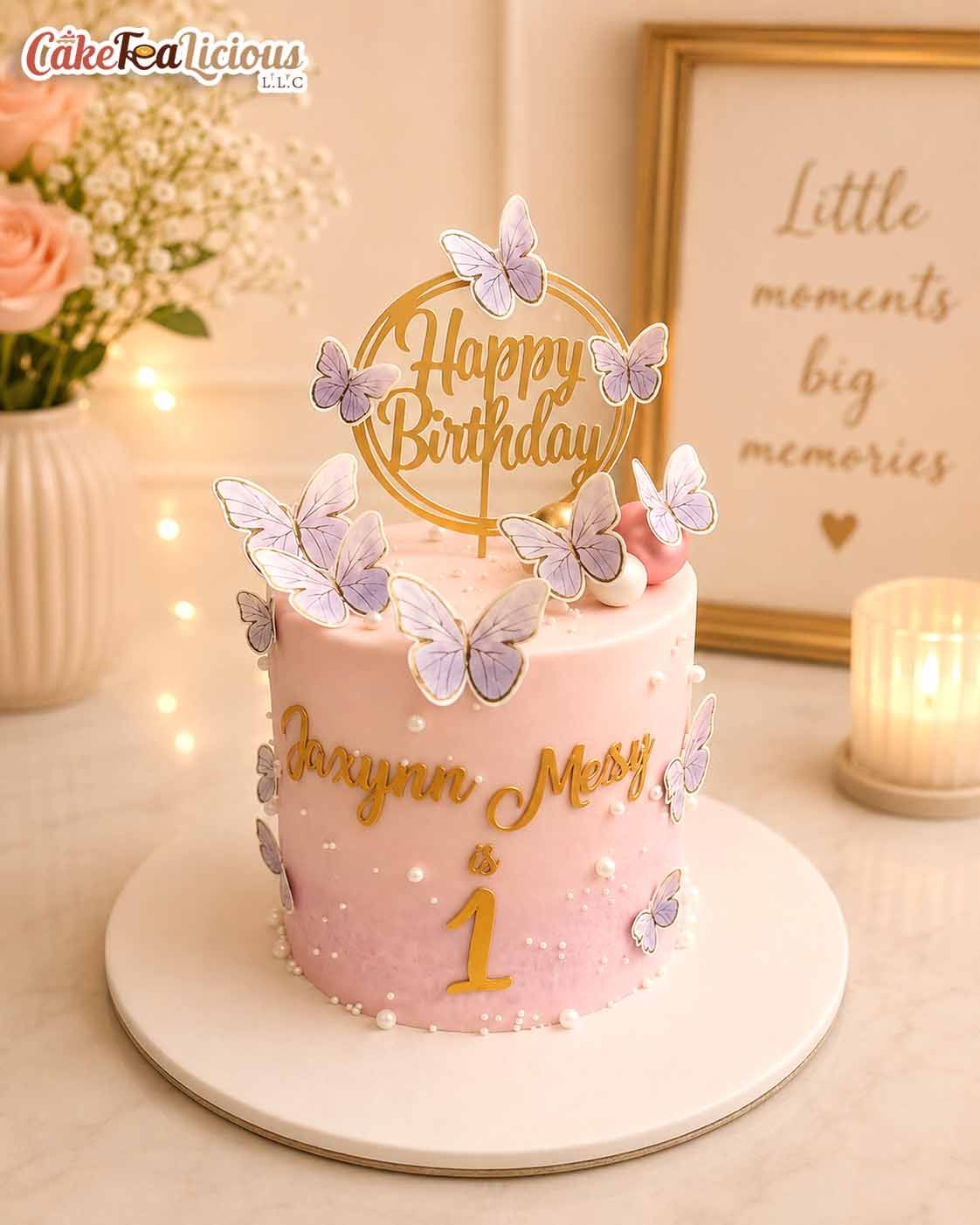 Butterfly Cake 3