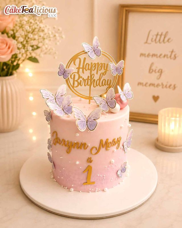 Butterfly Cake 3