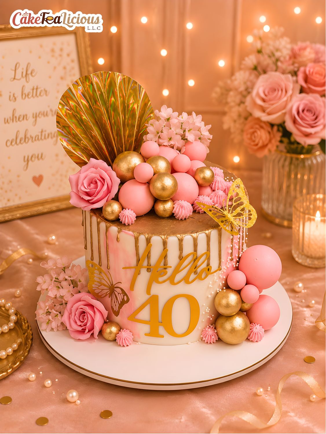 40th Birthday Cake