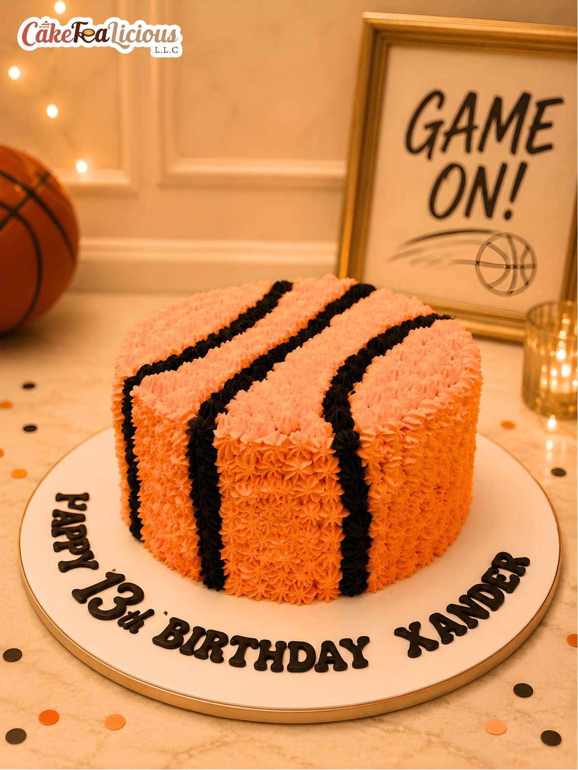 Basketball Cake 3