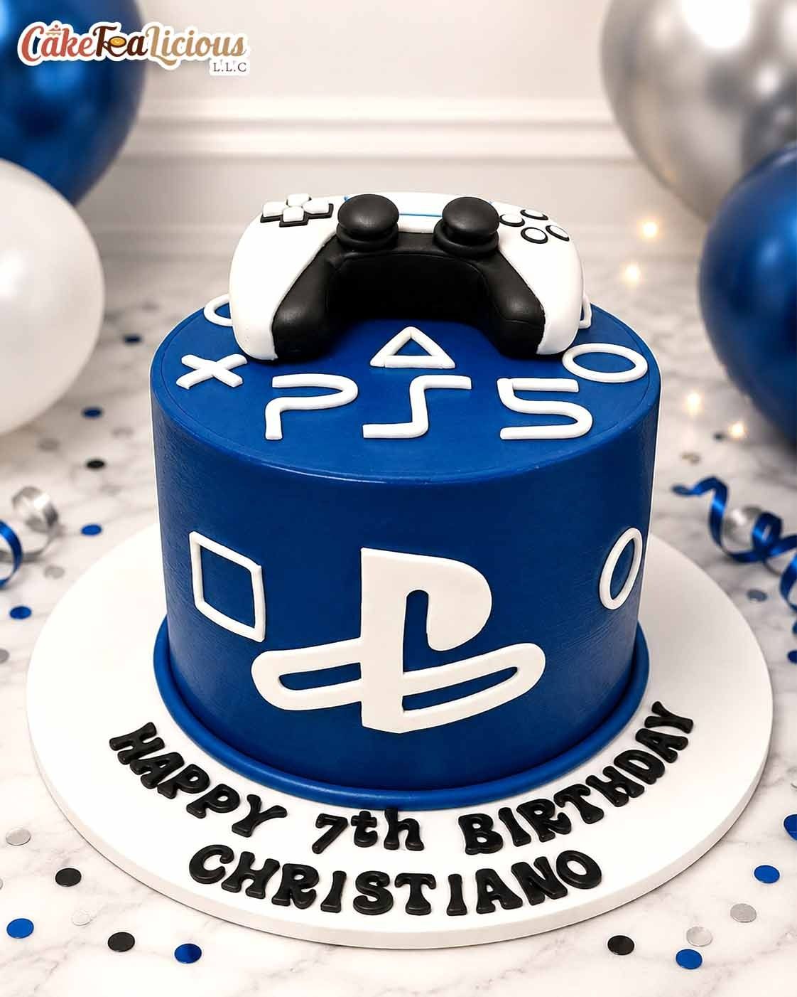 Play Station Cake 1