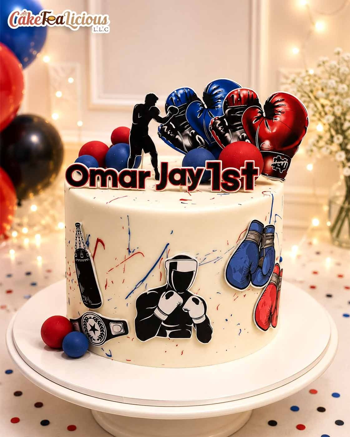 Boxing Cake 1