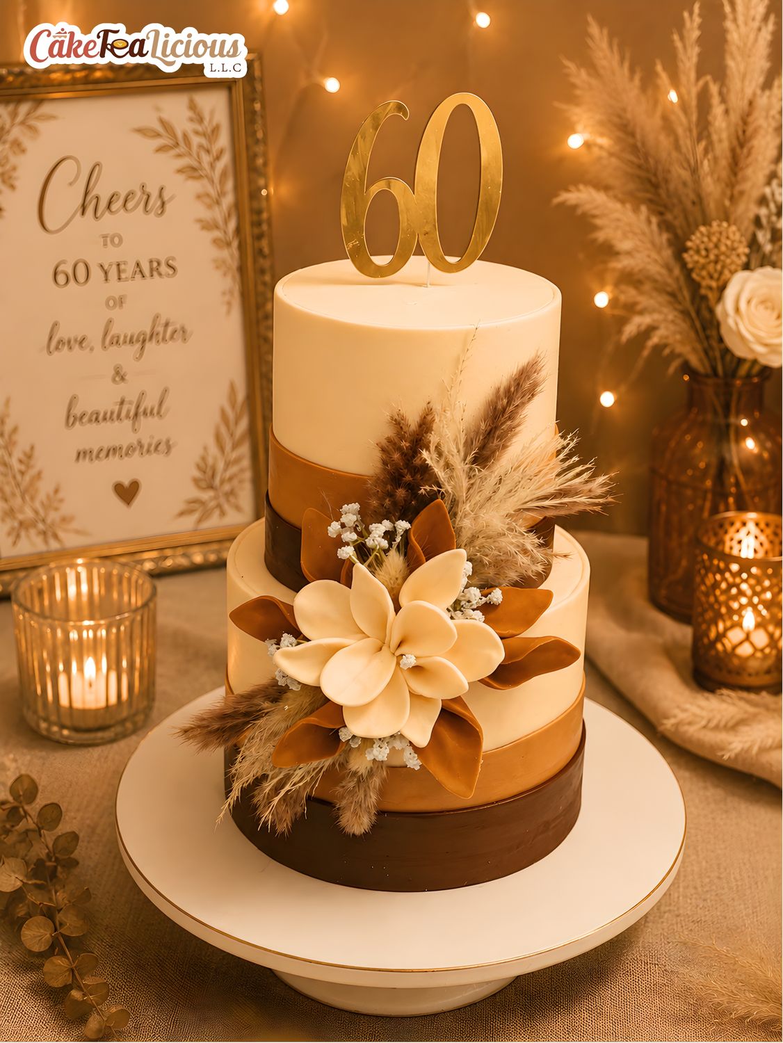 60th Birthday Cake 4