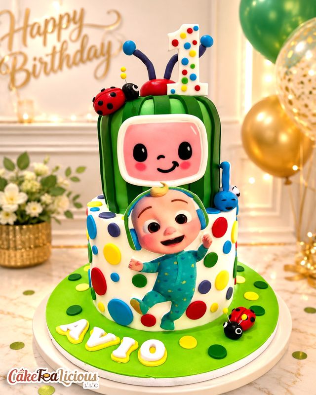 Cocomelon Cake 4