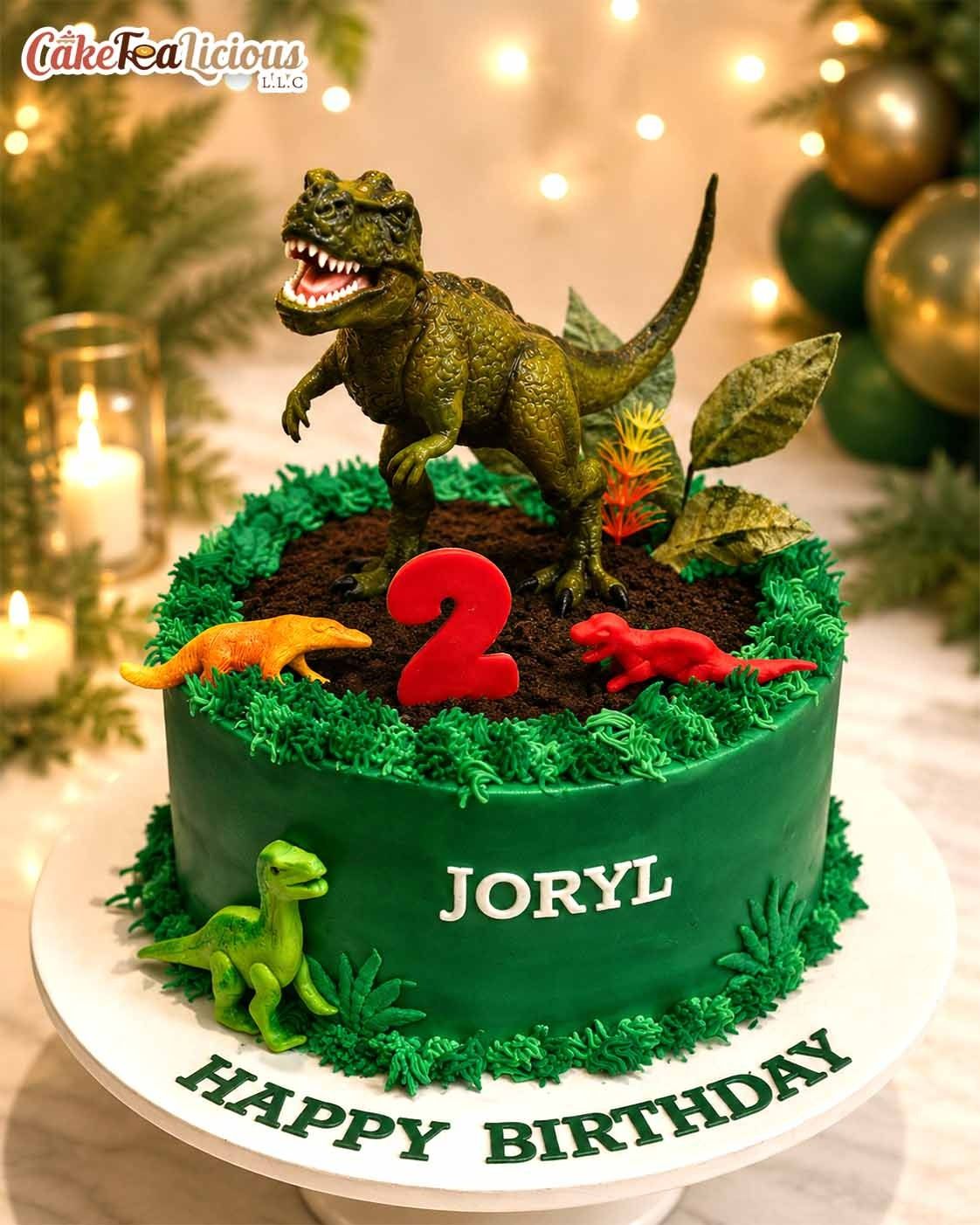 Jurassic Cake 1