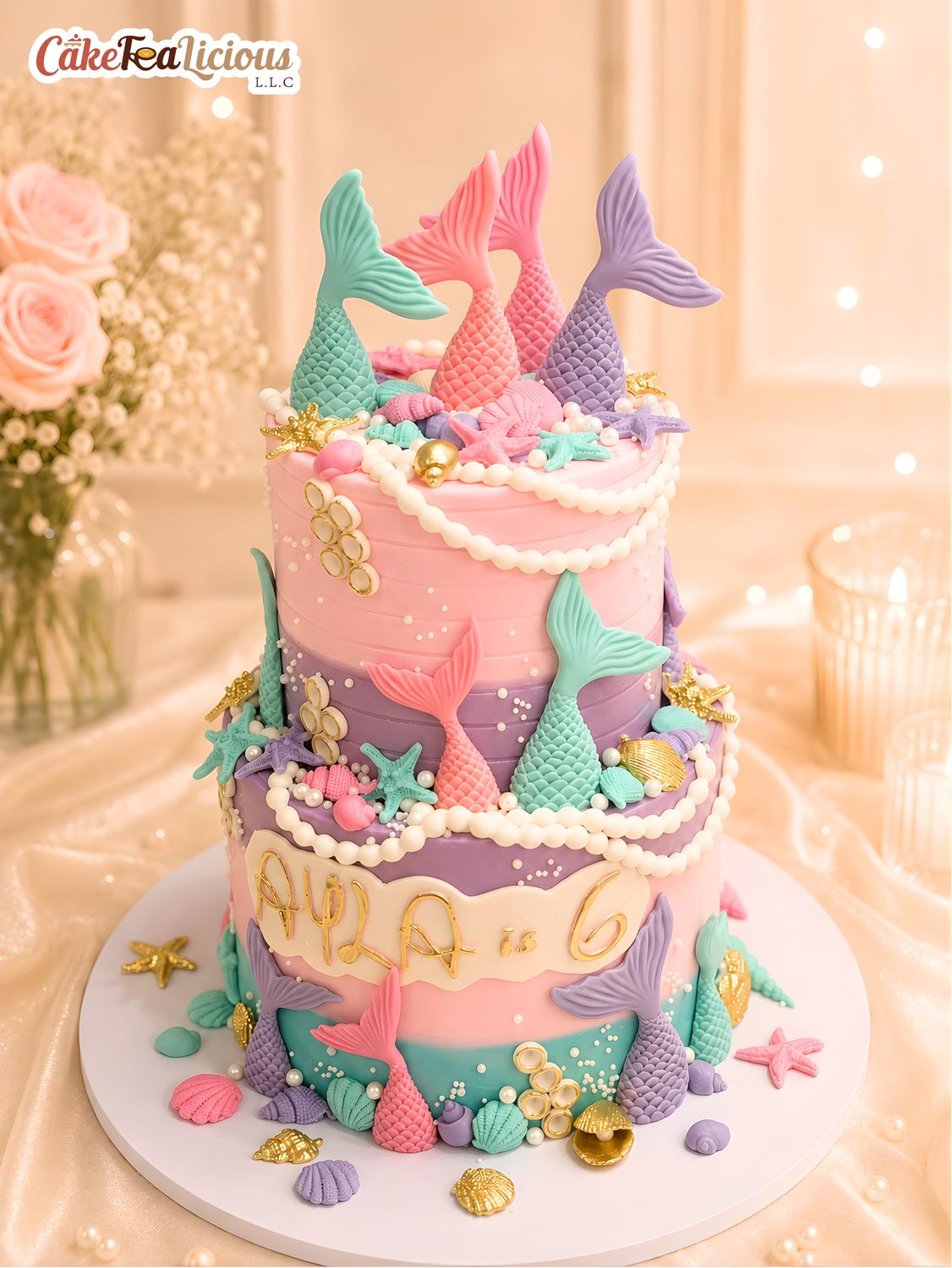Mermaid Cake 4